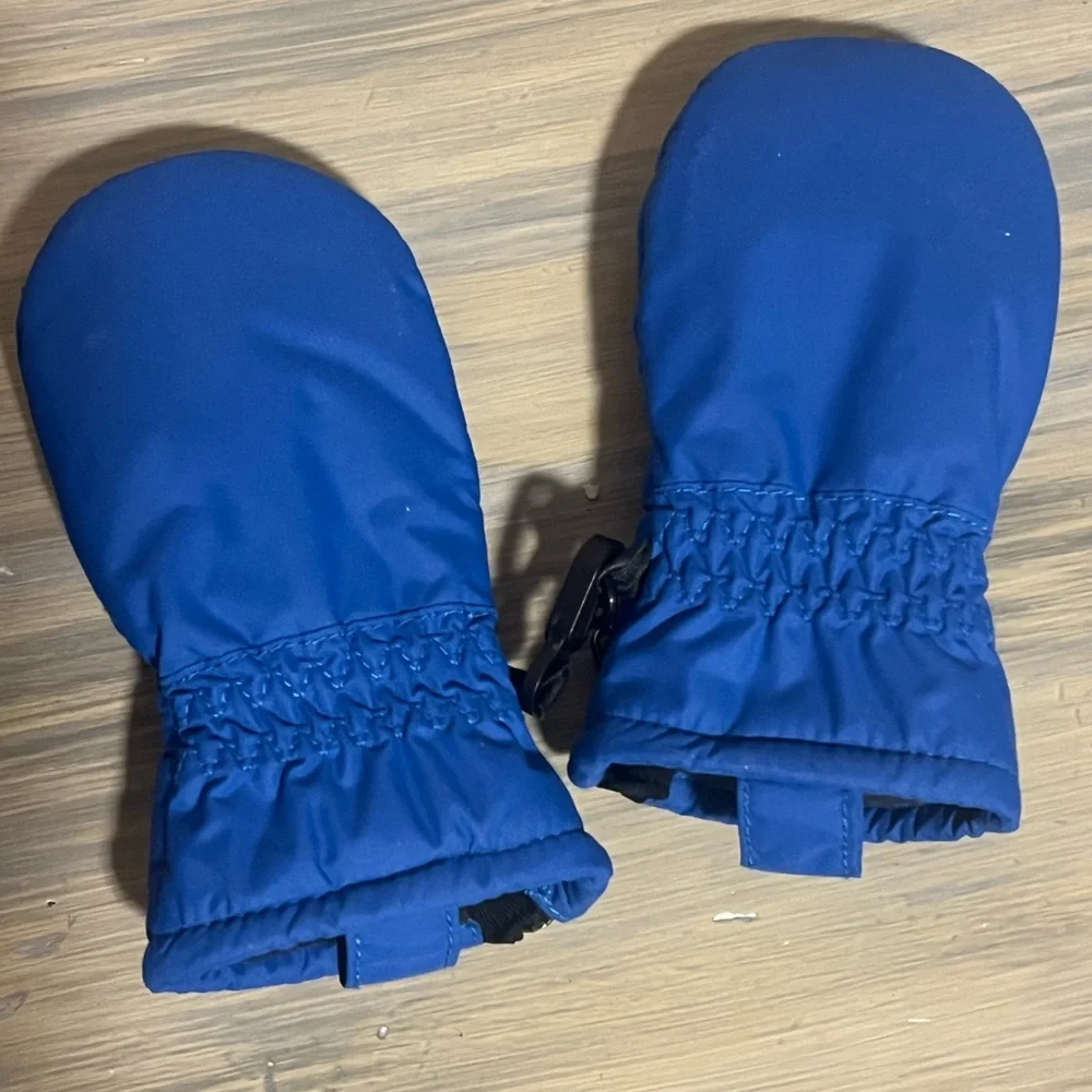 Columbia Infant Blue Winter Mittens